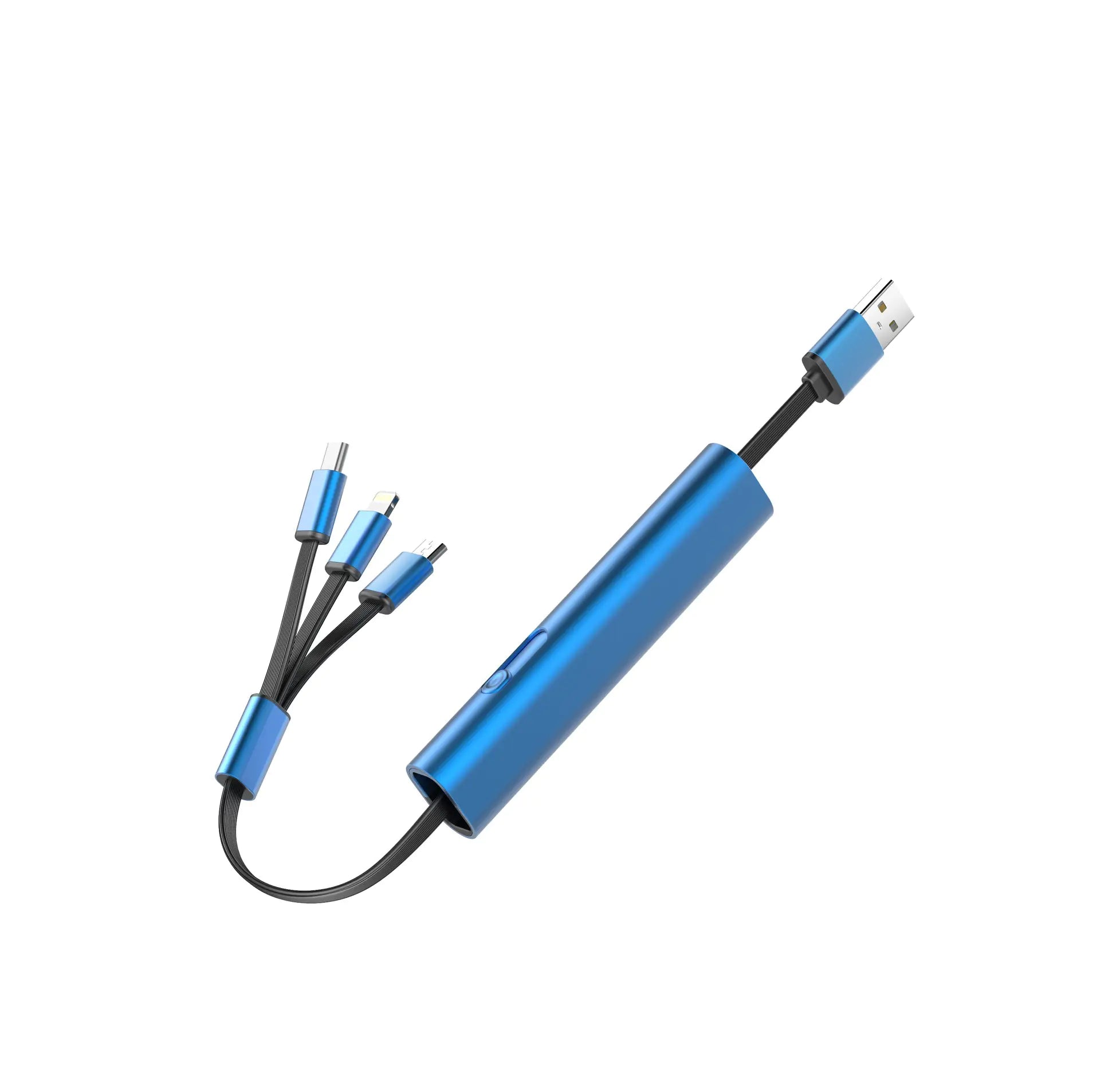 Portable Telescopic Data Cable - Type-C, Micro, Apple
